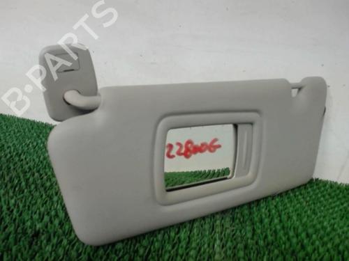 Used Left sun visor Left sun visor RENAULT MEGANE III Hatchback (BZ0/1_, B3_) 1.5 dCi (BZ09, BZ0D, BZ1W, BZ29, BZ14) (110 hp) 22086549 22086549