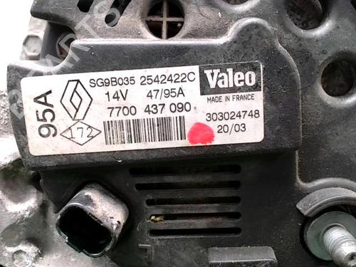 Alternator RENAULT CLIO II (BB_, CB_) 1.2 16V (BB05, BB0W, BB11, BB27, BB2T, BB2U, BB2V, CB05,... | BP20873576M7 