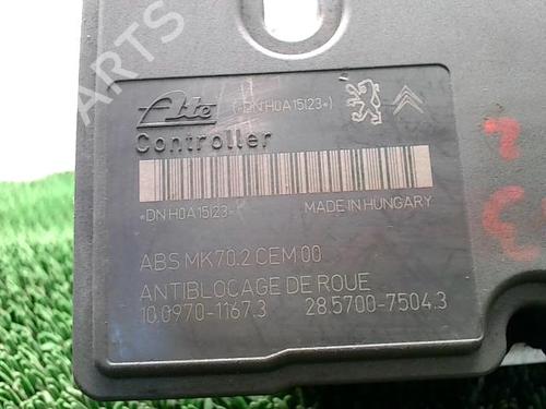 ABS pump CITROËN C3 II (SC_) 1.4 HDi 70 (SC8HZC, SC8HR0, SC8HP4) | BP29304186M43 - Image 3