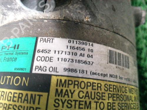 Used AC compressor AC compressor MINI MINI (R50, R53) Cooper (116 hp) 34163653 34163653