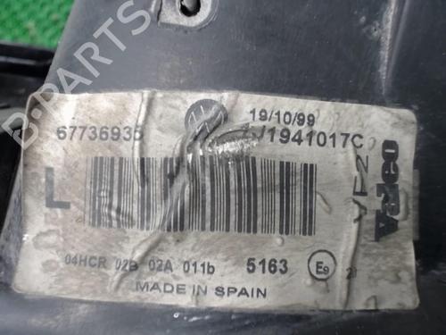Left headlight VW GOLF IV (1J1) 1.9 TDI | BP22077550C28 