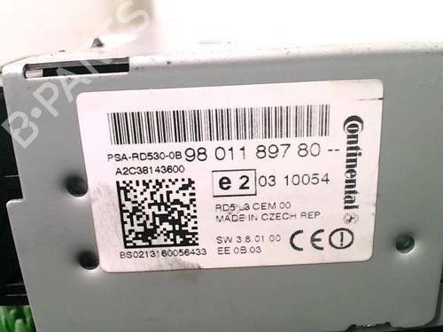 Radio CITROËN C4 II (NC_) 1.6 HDi 115 | BP29529924E6 