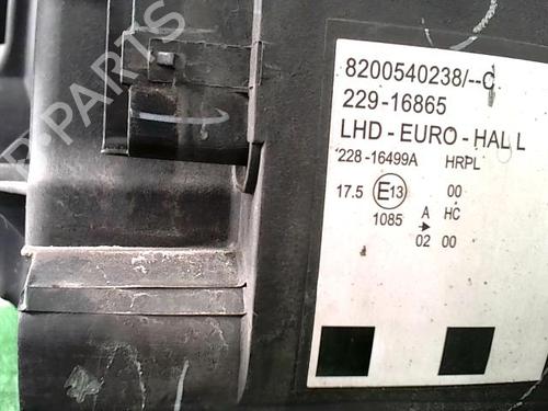 Left headlight RENAULT MODUS / GRAND MODUS (F/JP0_) 1.5 dCi (FP0E, JP0E) | BP24824055C28 - Image 2