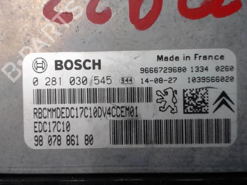 Used Electronic module Electronic module CITROËN C3 II (SC_) 1.4 HDi 70 (SC8HZC, SC8HR0, SC8HP4) (68 hp) 22084677 22084677