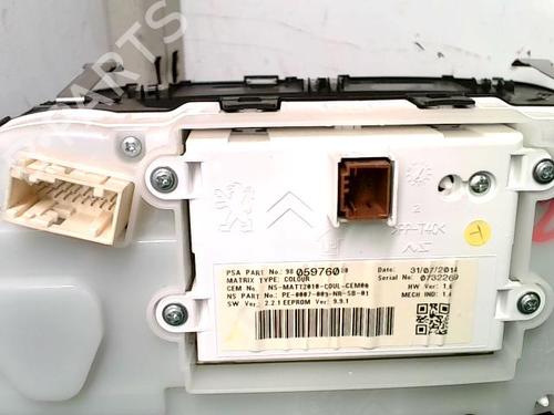 Instrument cluster PEUGEOT 2008 I (CU_) 1.6 HDi | BP30764643C47 