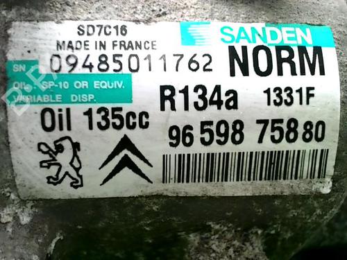 AC compressor CITROËN C4 Grand Picasso I (UA_) 1.8 i 16V | BP30597245M34