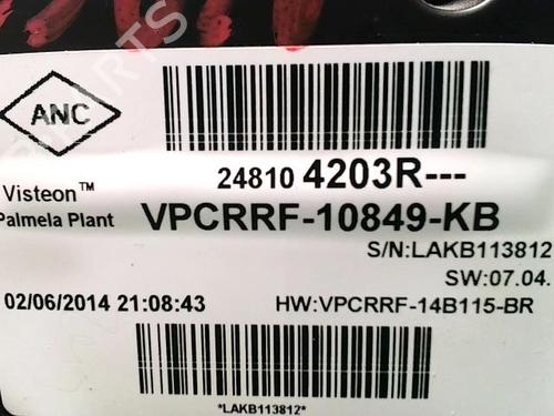 Instrument cluster RENAULT CLIO IV (BH_) 1.5 dCi 75 | BP22089552C47