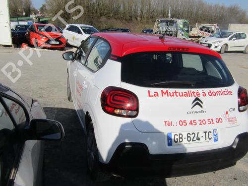 Used Parts CITROËN C3 III (SX) 1.5 BlueHDi 100 (SXYHYP, SXYHTU) (102 hp) 4311201