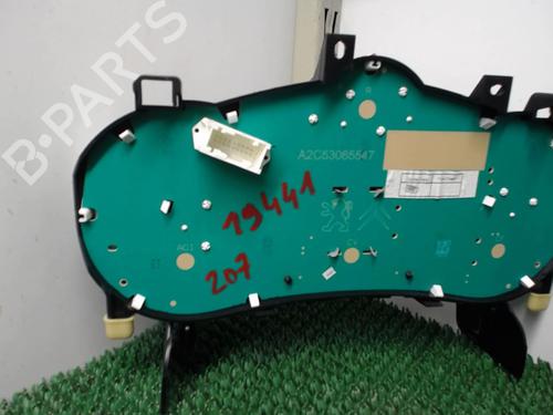 Used Instrument cluster PEUGEOT 207 (WA_, WC_) 1.4 HDi (68 hp) 22081603