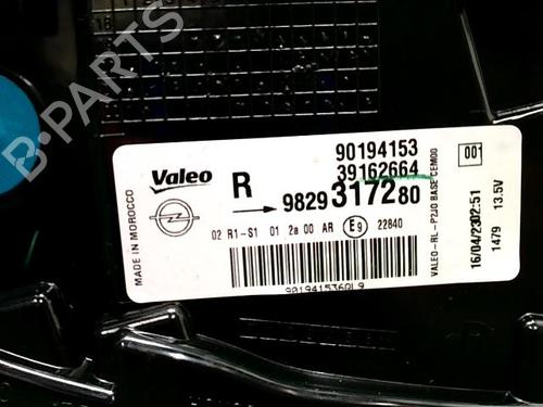 Used Right taillight Right taillight OPEL CORSA F (P2JO) 1.2 (68) (75 hp) 23790285 23790285