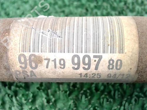 Right front driveshaft PEUGEOT 3008 I MPV (0U_) 2.0 HDi Hybrid4 (0URHCA) | BP22089502M39 