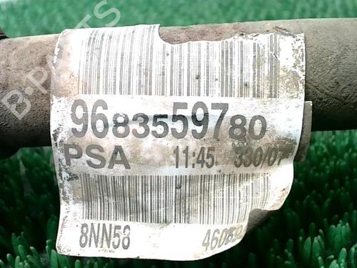 Left front driveshaft CITROËN C4 Picasso I MPV (UD_) 2.0 HDi 138 | BP29847814M38