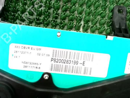 Instrument cluster OPEL VIVARO A Van (X83) 2.0 CDTI (F7) | BP29028045C47 