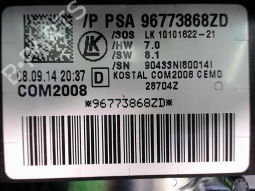 Used Steering column stalk Steering column stalk CITROËN C3 II (SC_) 1.4 HDi 70 (SC8HZC, SC8HR0, SC8HP4) (68 hp) 20877425 20877425