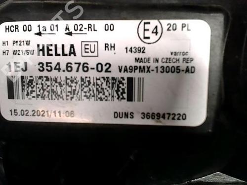 Højre forlygte OPEL MERIVA B MPV (S10) 1.7 CDTI (75) | BP20875173C29 