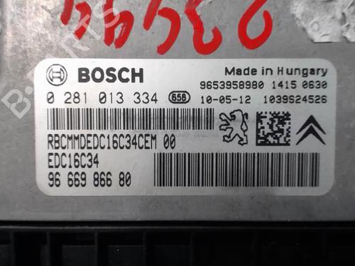Electronic module PEUGEOT 3008 I MPV (0U_) 1.6 HDi | BP22087578M83 