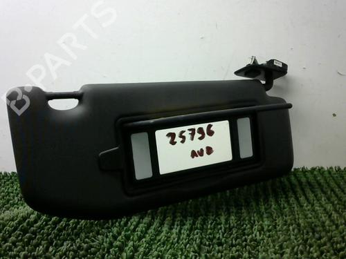 Used Right sun visor Right sun visor PEUGEOT 208 I (CA_, CC_) 1.6 HDi (92 hp) 32515359 32515359