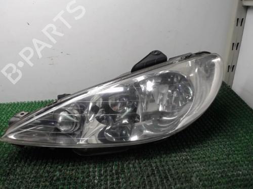 Left headlight PEUGEOT 206 Hatchback (2A/C) 1.9 D | BP22079847C28 