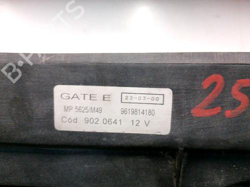 Used Radiator fan Radiator fan PEUGEOT PARTNER Box Body/MPV (5_, G_) 1.9 D (69 hp) 36339681 36339681