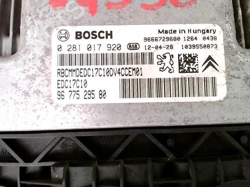Electronic module PEUGEOT 208 I (CA_, CC_) 1.4 HDi | BP22090752M83 