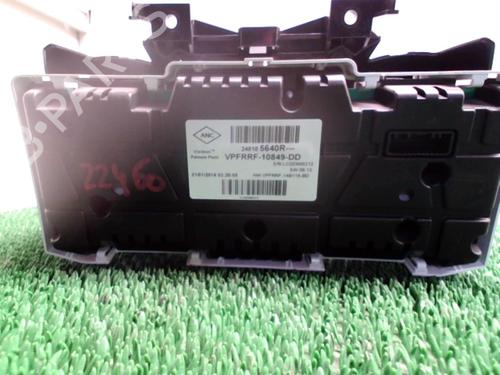 Instrument cluster RENAULT CLIO IV (BH_) 1.5 dCi 90 | BP22083721C47 