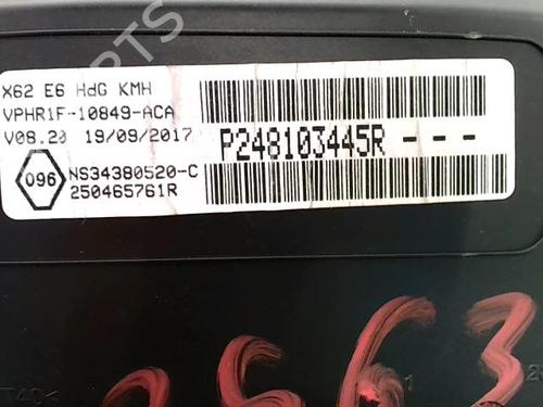 Used Instrument cluster Instrument cluster RENAULT MASTER III Van (FV) 2.3 dCi 145 FWD (FV0E, FV0F, FV0H, FV02, FV0M, FV0S,... (146 hp) 28496828 28496828