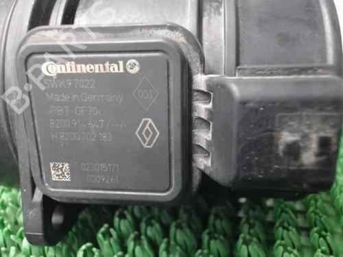 Przepływomierz masowy powietrza RENAULT MASTER III Van (FV) 2.3 dCi 125 FWD (FV0C, FV0D, FV0G, FV0H, FV0J, FV0K) | BP22081433M95 