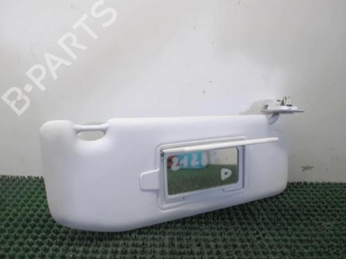 Used Right sun visor PEUGEOT 208 I (CA_, CC_) 1.6 HDi (92 hp) 22080241