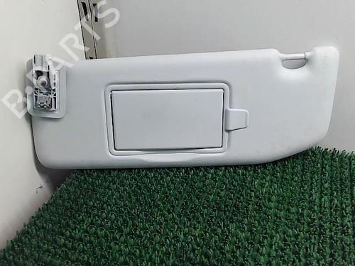 Used Left sun visor PEUGEOT 208 I (CA_, CC_) 1.6 BlueHDi 100 (100 hp) 22089784