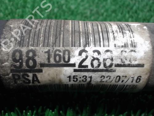 Right front driveshaft PEUGEOT 208 I (CA_, CC_) 1.6 HDi / BlueHDi 75 | BP22086425M39 