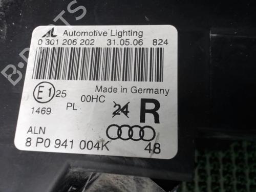 Right headlight AUDI A3 (8P1) 1.9 TDI | BP20874776C29 