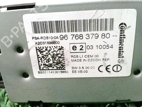 Radio CITROËN C4 II (NC_) 1.6 HDi 90 | BP22089836E6 
