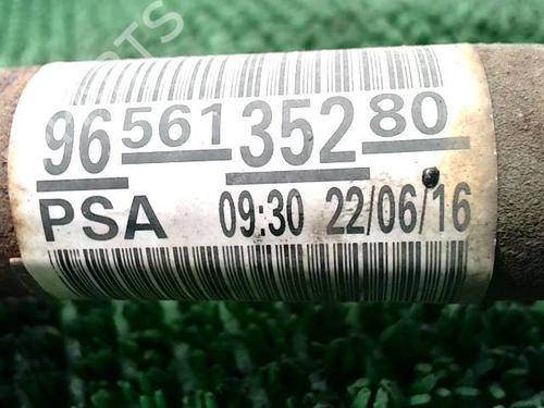 Used Left front driveshaft Left front driveshaft PEUGEOT 208 I (CA_, CC_) 1.6 BlueHDi 100 (100 hp) 22089381 22089381