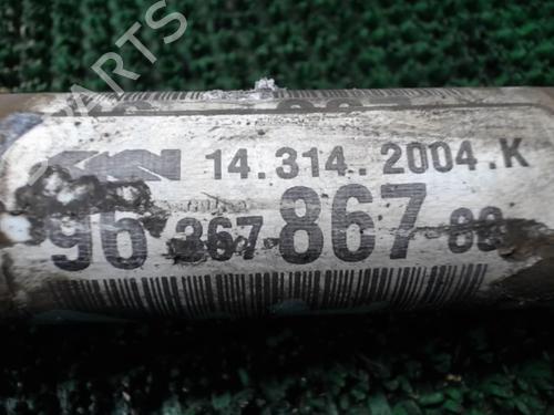 Left front driveshaft CITROËN C4 I (LC_) 1.6 16V | BP22080117M38 