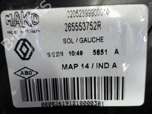 Left taillight RENAULT CLIO IV (BH_) 1.5 dCi 75 | BP20876379C34 