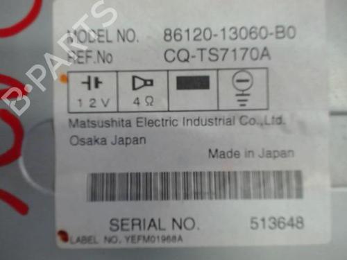 Used Radio Radio TOYOTA COROLLA Verso (_E12_) 2.0 D-4D (CDE120_, CDE120R) (90 hp) 22087880 22087880