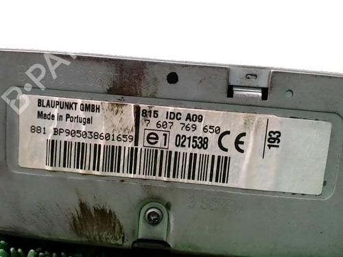 Used Radio Radio PEUGEOT 307 Break (3E) 2.0 HDI 110 (107 hp) 22092416 22092416