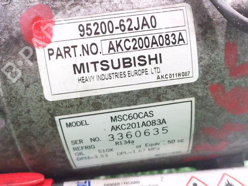 AC compressor SUZUKI SWIFT III (MZ, EZ) 1.6 (RS416, RR 416, ZC31S) | BP35780533M34 - Image 5