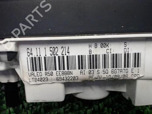 Used Climate control Climate control MINI MINI (R50, R53) One (90 hp) 22087515 22087515