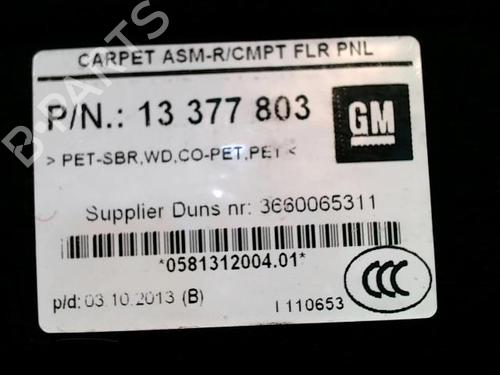 Bagagerumsgulv OPEL ZAFIRA TOURER C (P12) 1.4 (75) | BP22091916I33 - Image 2