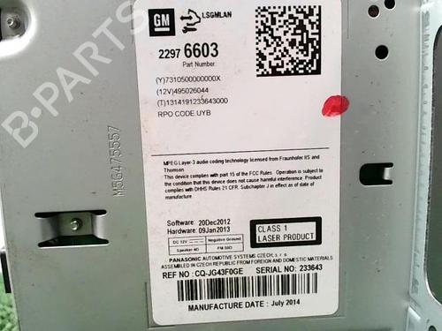 Used Radio Radio 22093011 22093011