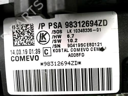 Used Steering column stalk Steering column stalk CITROËN C4 CACTUS 1.5 BlueHDi 100 (102 hp) 20875993 20875993