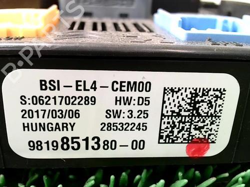 Electronic module CITROËN C4 Picasso II 1.2 THP 130 | BP22092732M83  - Image 6