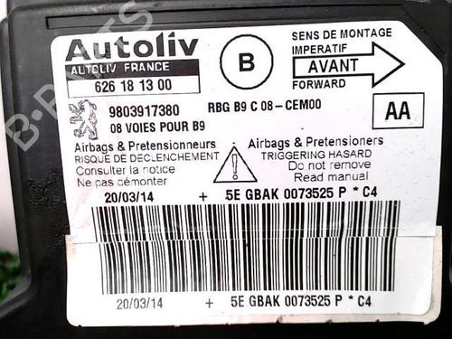 ECU airbags CITROËN BERLINGO MULTISPACE (B9) 1.6 HDi 90 | BP22091396M53 - Image 1