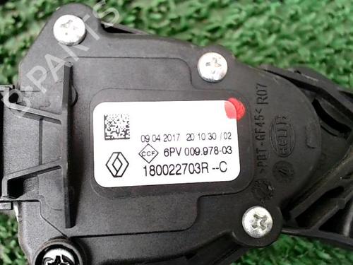 Pedal DACIA SANDERO II 1.5 dCi 75 / Blue dCi 75 (B8JW, B8M4, B8AH, B8M7, B8M6) | BP29817117I4 