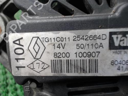 Used Alternator Alternator RENAULT SCÉNIC II (JM0/1_) 1.6 (JM0C, JM0J, JM1B) (113 hp) 22081623 22081623