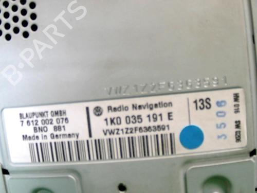 Used Radio VW TOURAN (1T1, 1T2) 1.9 TDI (105 hp) 22082830