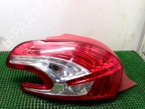 Used Left taillight PEUGEOT 208 I (CA_, CC_) 1.4 HDi (68 hp) 25011065