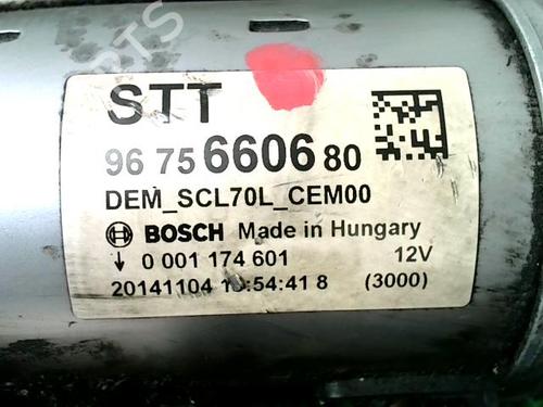 Used Starter Starter CITROËN C4 Picasso II 1.6 BlueHDi 120 (120 hp) 27397656 27397656