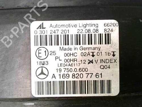 Left headlight MERCEDES-BENZ B-CLASS Sports Tourer (W245) B 200 CDI (245.208) | BP20875932C28 